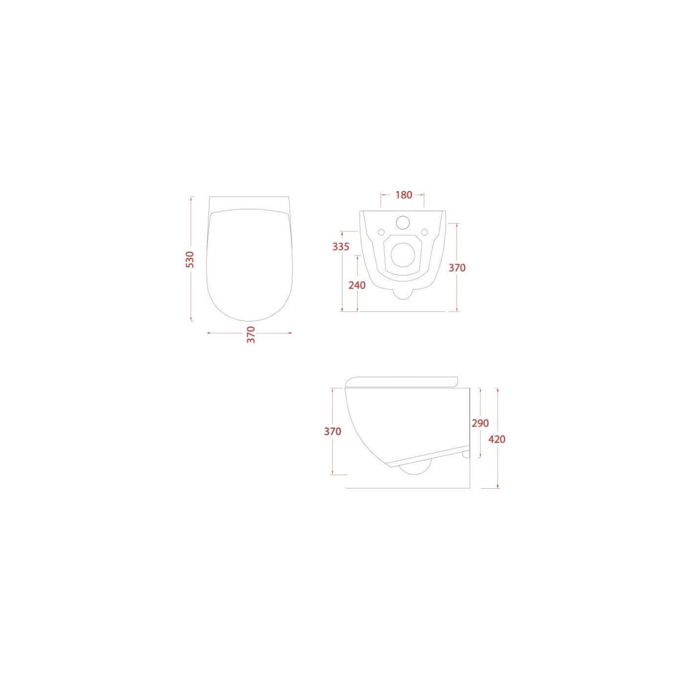 Miska WC File 2.0 Podwieszana Bezkołnierzowa Bianco FLV0040130 Artceram