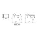 Umywalka Nablatowa Nuo 7436B003-0016 Vitra