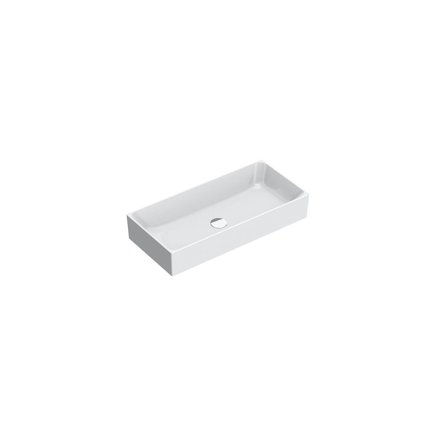 Umywalka Nablatowa 75x35 Premium Biały Połysk 0222750001 Catalano