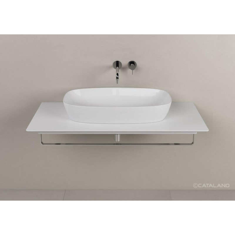 Umywalka Nablatowa 80x40 Alvea Biały Połysk 0622800001 Catalano