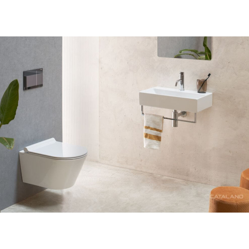 Umywalka Biała Premium Biały Połysk 55x35 0220550001 Catalano