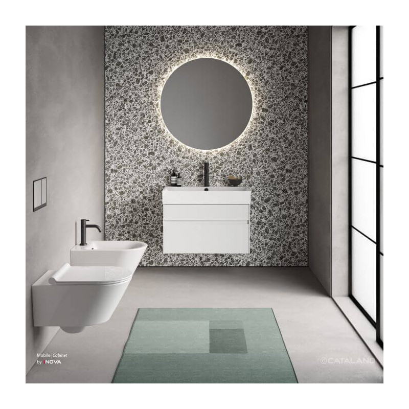 Umywalka Premium Biały Połysk 80x47 0220800001 Catalano