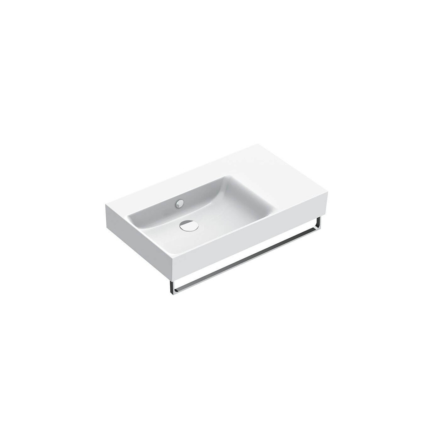 Umywalka Lewa Komora Premium Biały Połysk 80x47 0220840001 Catalano