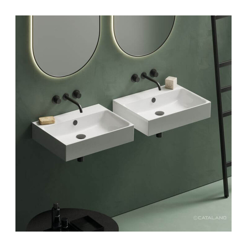 Umywalka Premium Biały Połysk 60x47 0220600001 Catalano