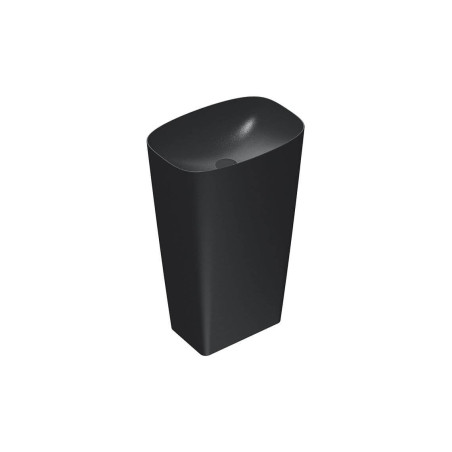 Umywalka Wolnostojąca Z Odpływem W Ścianę Green Czarny Mat 55x38 0428551022 Catalano