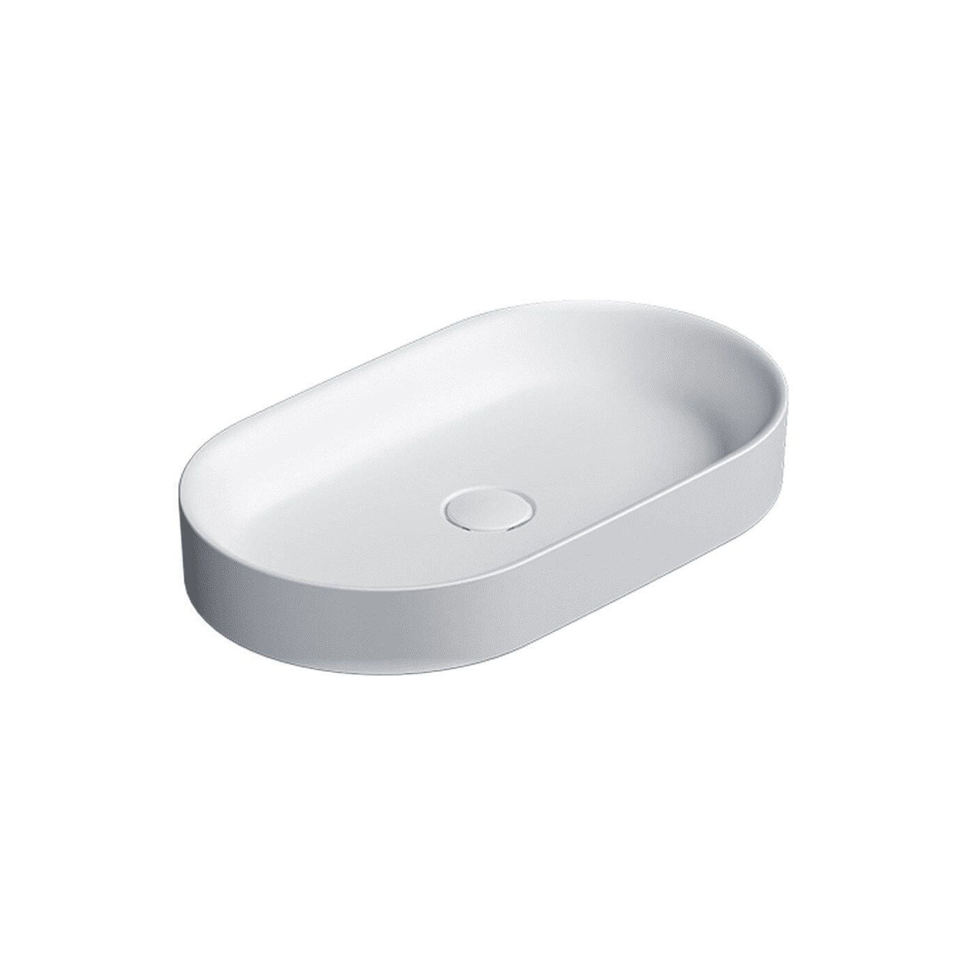 Umywalka Nablatowa Horizon Biały Mat 60x35 160AHZBM Catalano