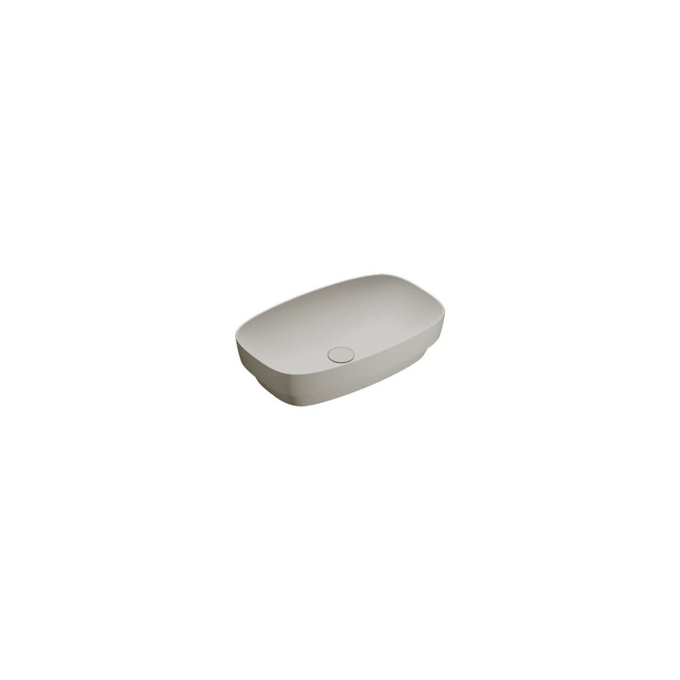 Umywalka Nablatowa Alvea Szary Mat 60x38 0624600023 Catalano
