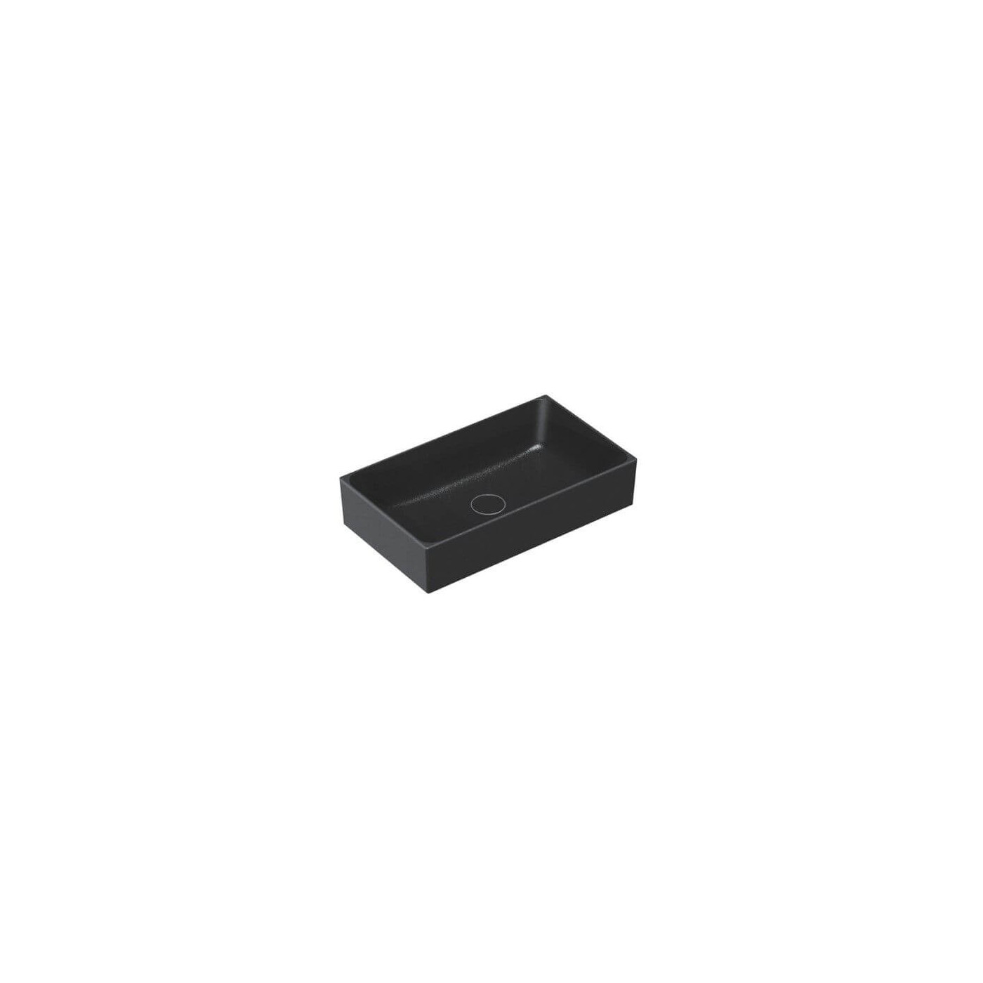 Umywalka Nablatowa Premium Czarny Mat 60x35 0222600022 Catalano