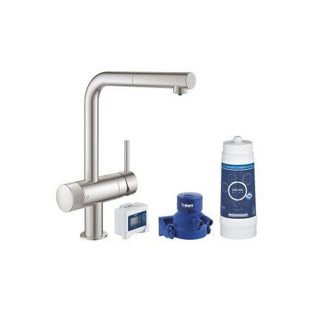Zestaw Startowy GROHE Blue Pure Minta Stal Nierdzewna 30382DC0 Grohe