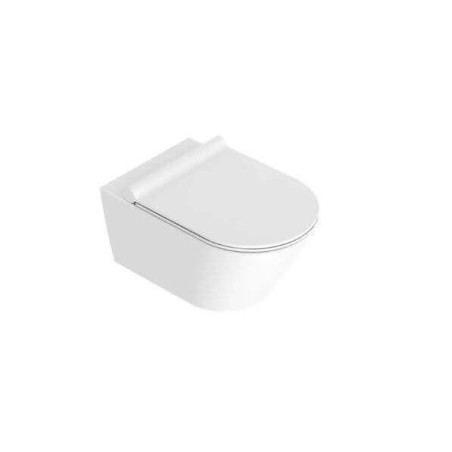 Miska WC Zero Biały Mat 35x55 1VS55NRBM + mocowania KFST00 Catalano