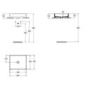 Umywalka Nablatowa Strada Biała 50x42 K077601 Ideal Standard
