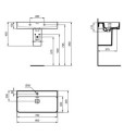 Umywalka Strada II Biała 60x42,8 T300001 Ideal Standard