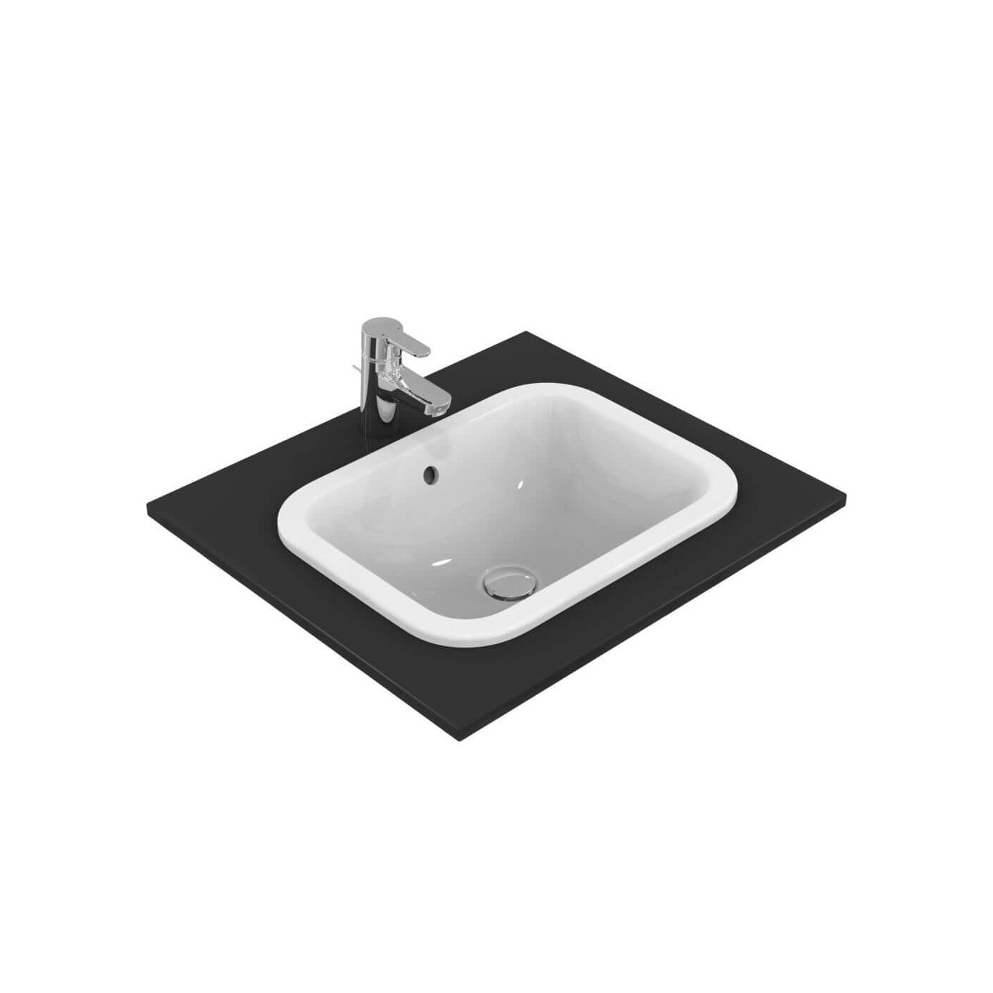Umywalka Wpuszczana W Blat Connect Biała 50x38 E505701 Ideal Standard