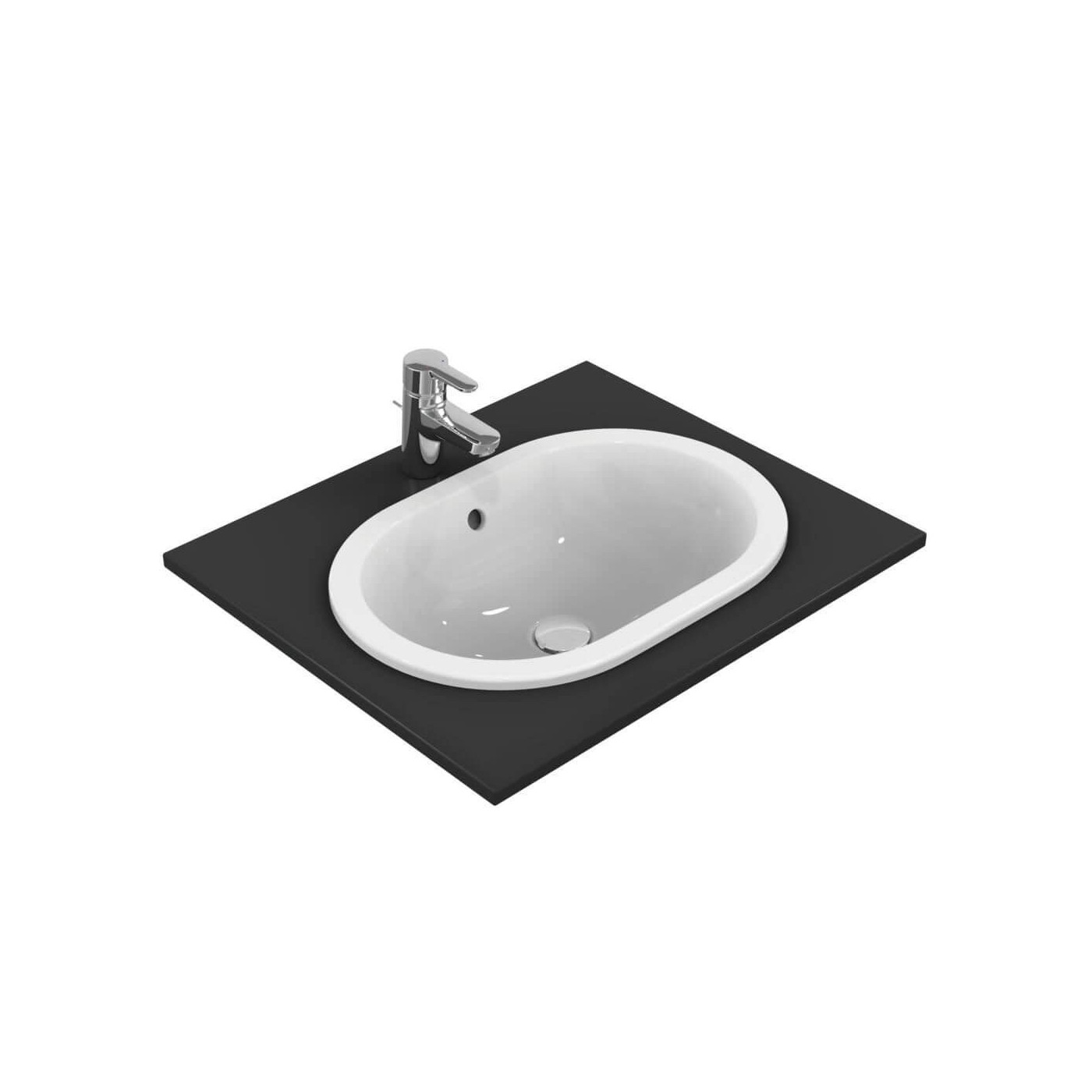 Umywalka Wpuszczana W Blat Connect Biała 55x38 E504701 Ideal Standard