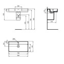 Umywalka Strada II Biała 80x43 T300101 Ideal Standard