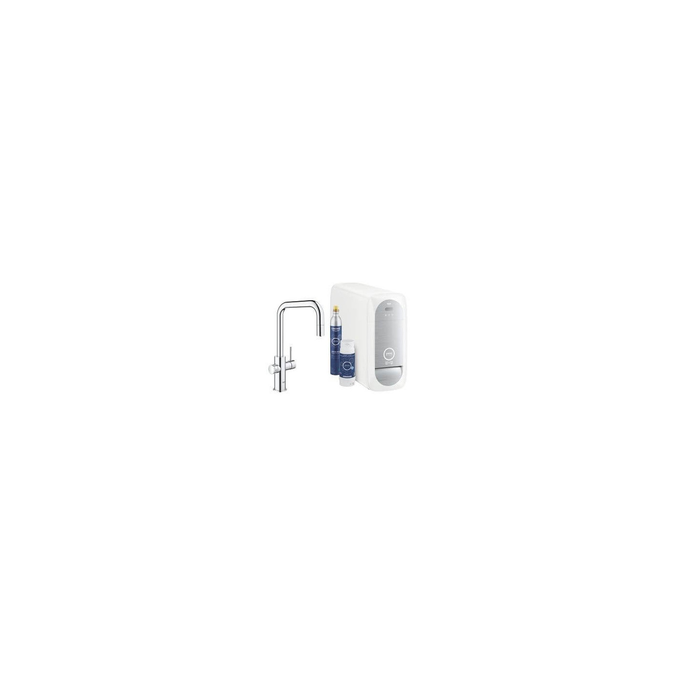 Zestaw Startowy Z Wyciąganą Wylewką W Kształcie U Grohe Blue Home 31543000 Grohe
