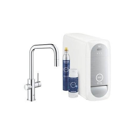Zestaw Startowy Z Wyciąganą Wylewką W Kształcie U Grohe Blue Home 31543000 Grohe