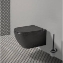 Miska WC Wisząca Aquablade Tesi Czarny Mat 53,5x36,5 T0079V3 Ideal Standard