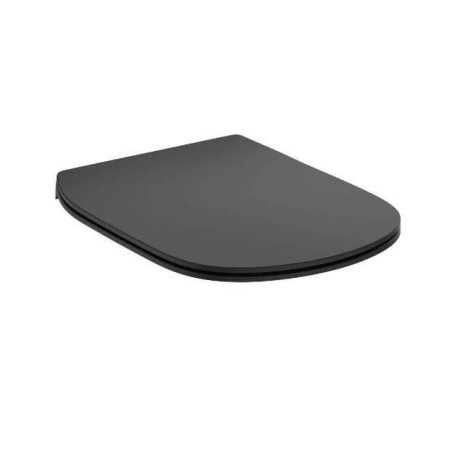 Deska Sedesowa Wolnoopadająca Tesi Czarny Mat 45x37 T3527V3 Ideal Standard
