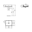 Umywalka Nablatowa Strada 2 Biały 50x40 T296501 Ideal Standard