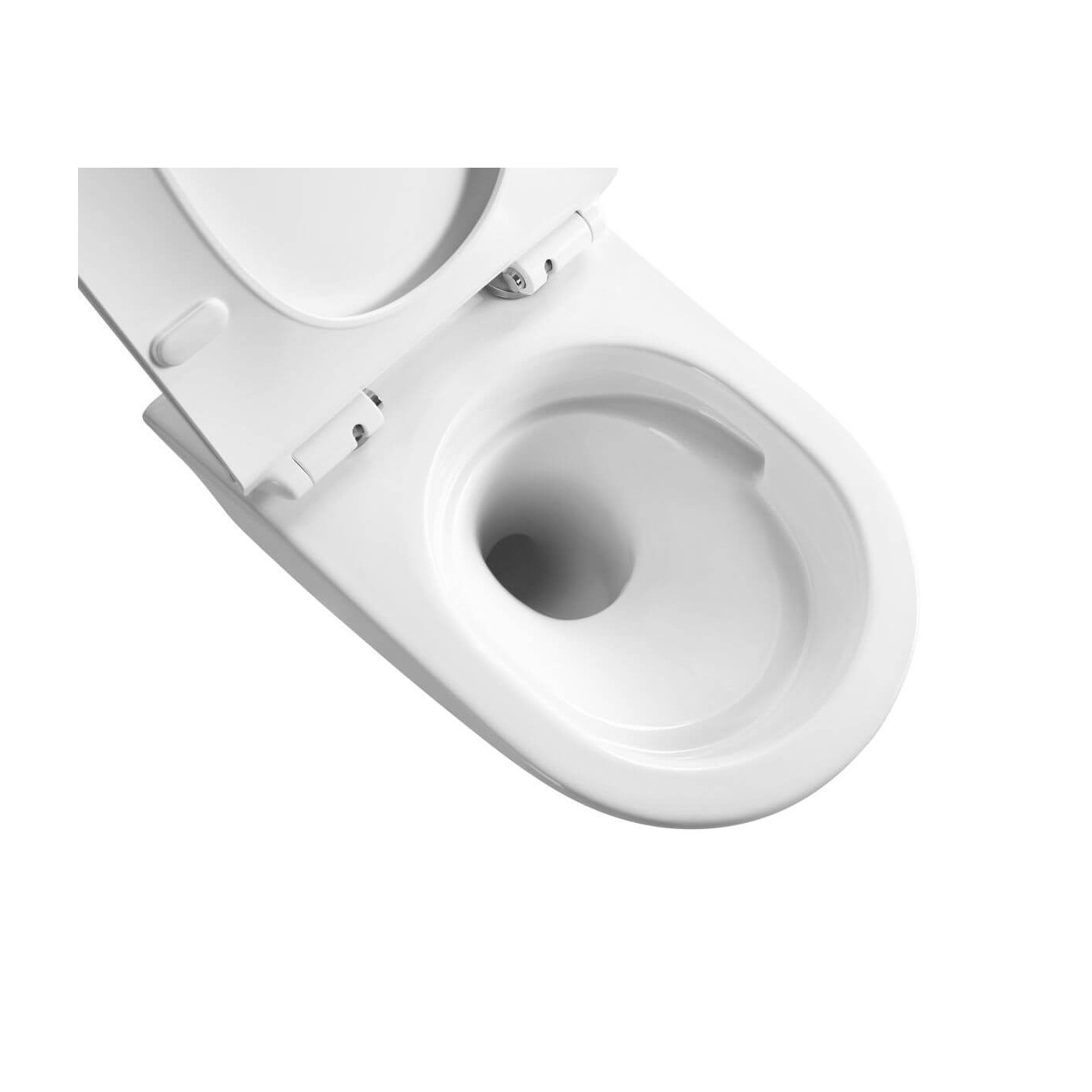 Miska WC Wisząca NOX 2.0 SuperFlush 53x36 Z Deską Wolnopadającą Slim ABD02 Emporia