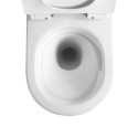 Miska WC Wisząca NOX 2.0 SuperFlush 53x36 Z Deską Wolnopadającą Slim ABD02 Emporia