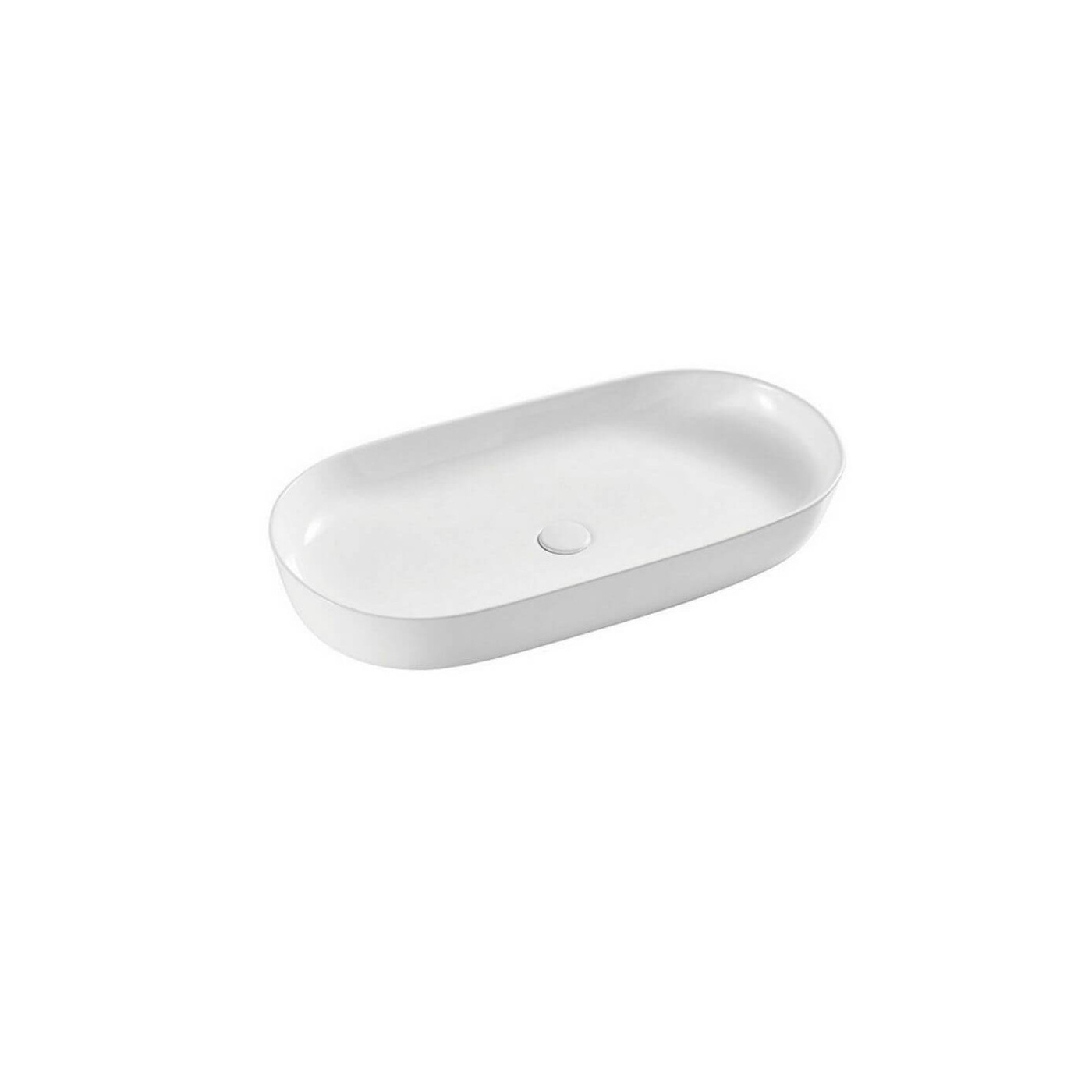 Umywalka Nablatowa Mili 05 81x41 Biała LT-2192-P Emporia
