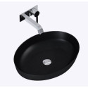 Umywalka Nablatowa Rika 52x40 Black Mat 145001 Elita