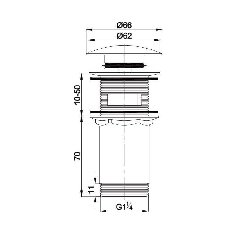Korek Klik-Klak A706BP Omnires