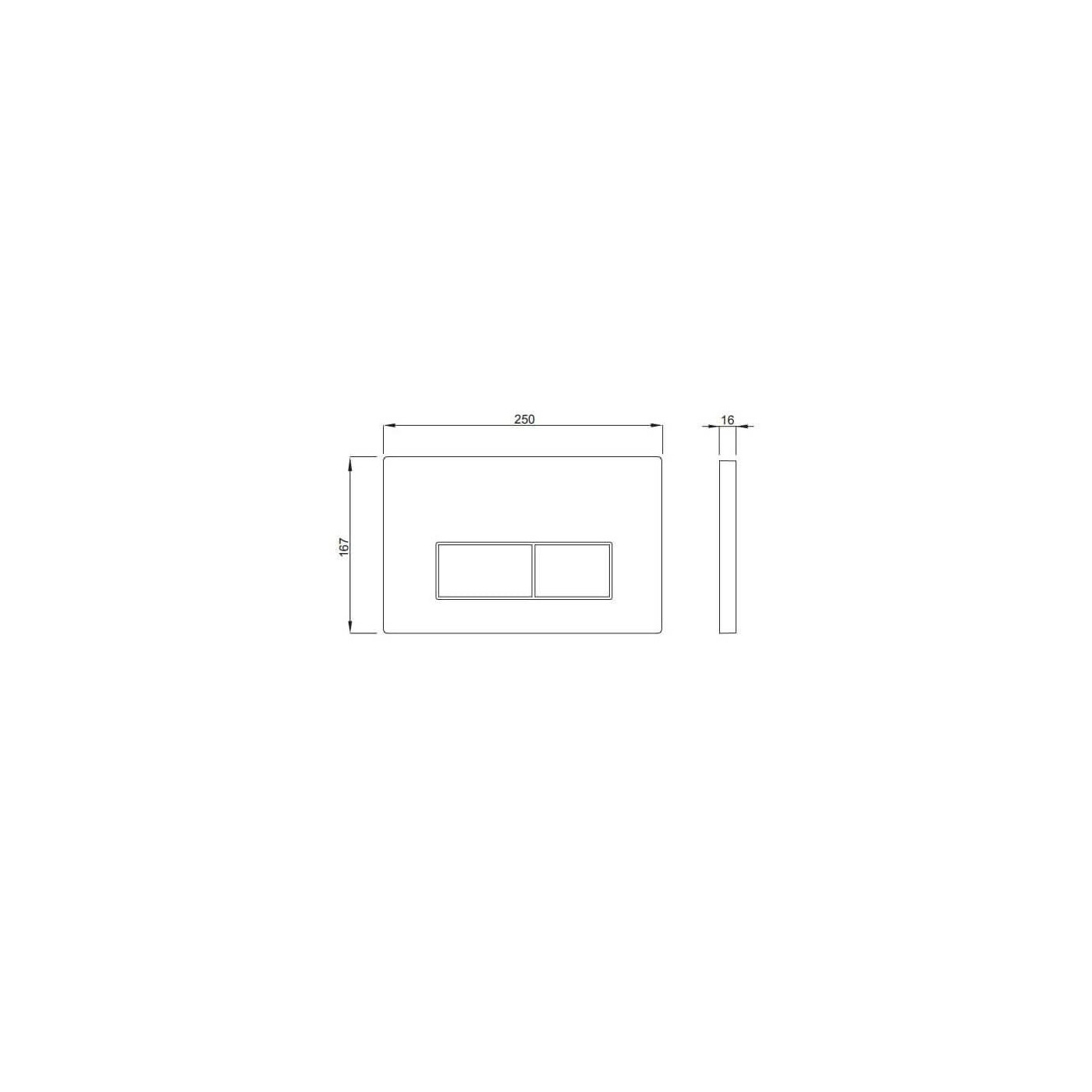 Przycisk Pluto Biały P58-0130-0251 Fluidmaster
