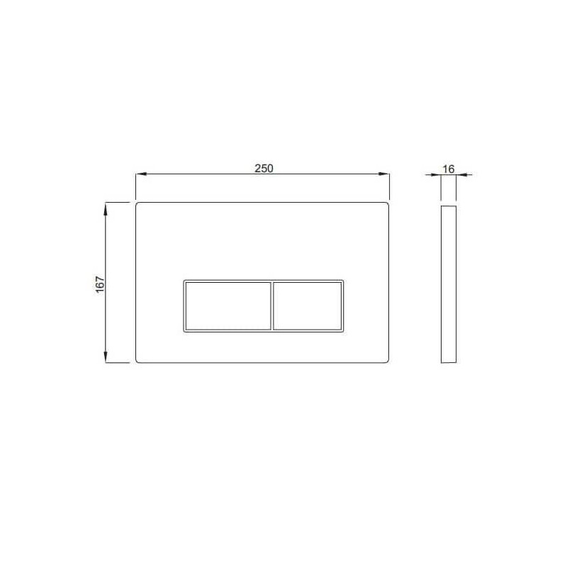 Przycisk Pluto Biały P58-0130-0251 Fluidmaster