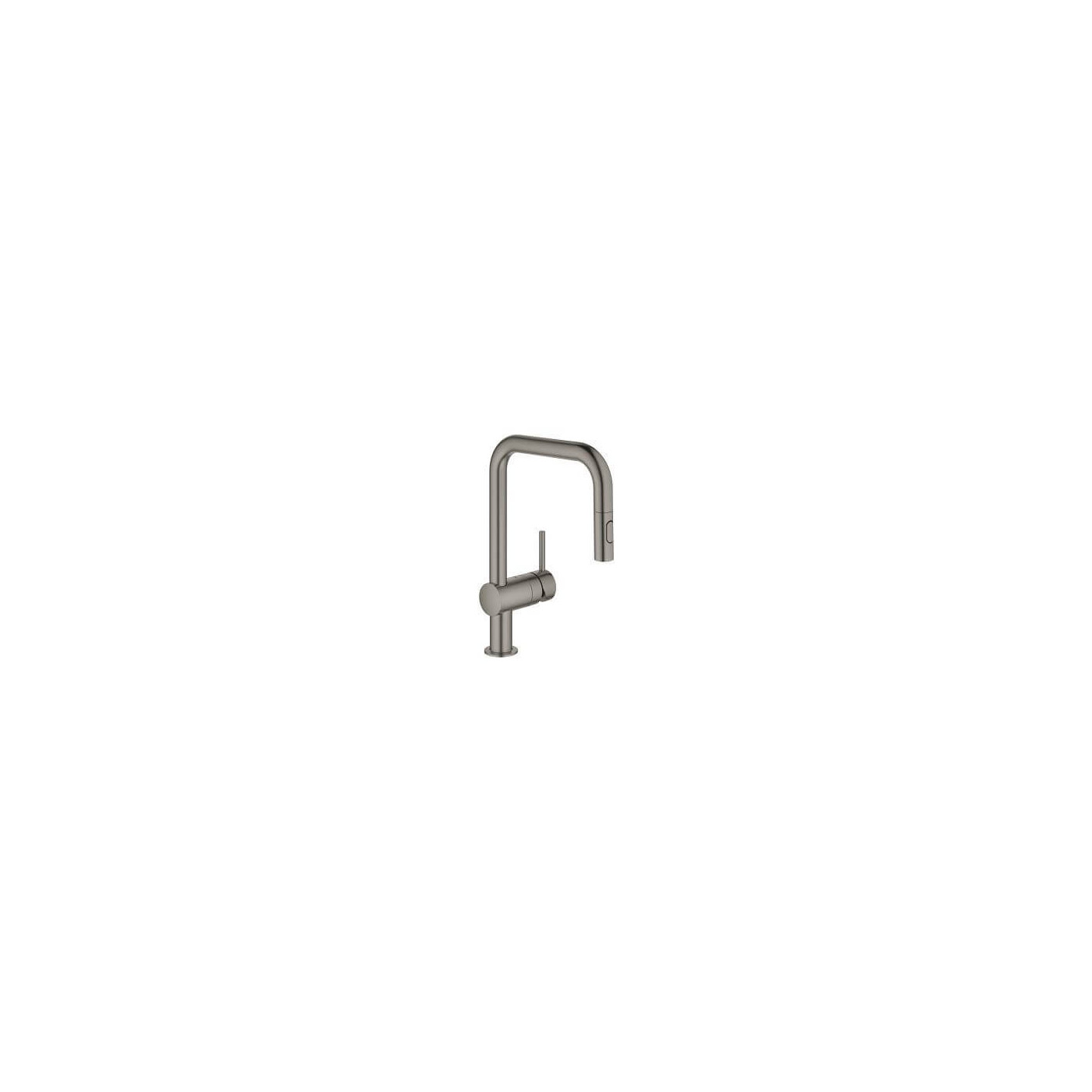 Jednouchwytowa Bateria Zlewozmywakowa Minta Brushed Hard Graphite 32322AL2 Grohe