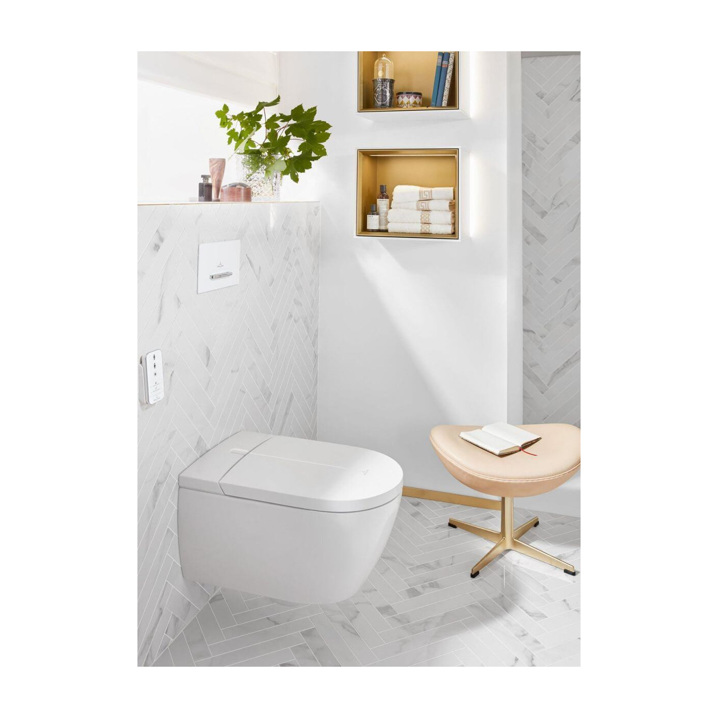Toaleta Myjąca ViClean 38,5x59,5 CeramicPlus V0E100R1 Villeroy&Boch