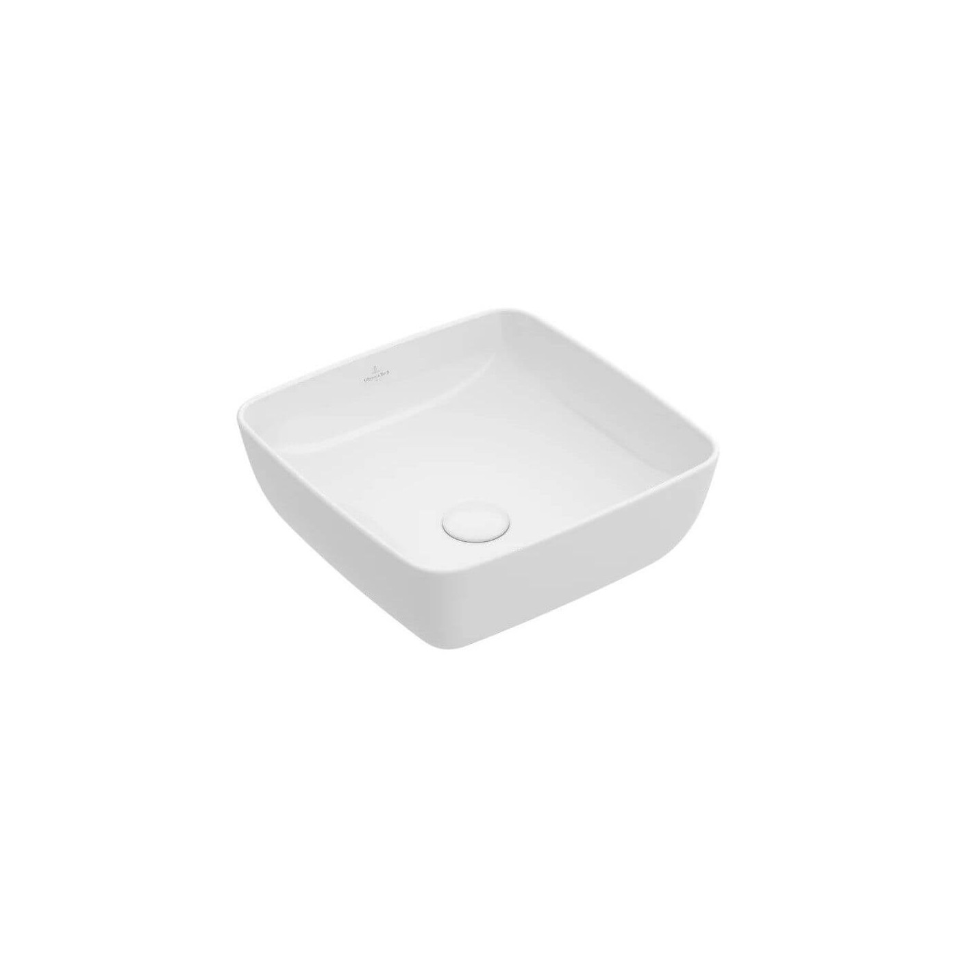 Umywalka Nablatowa Artis 410 x 410 CeramicPlus Weiss Alpin 417841R1 Villeroy&Boch