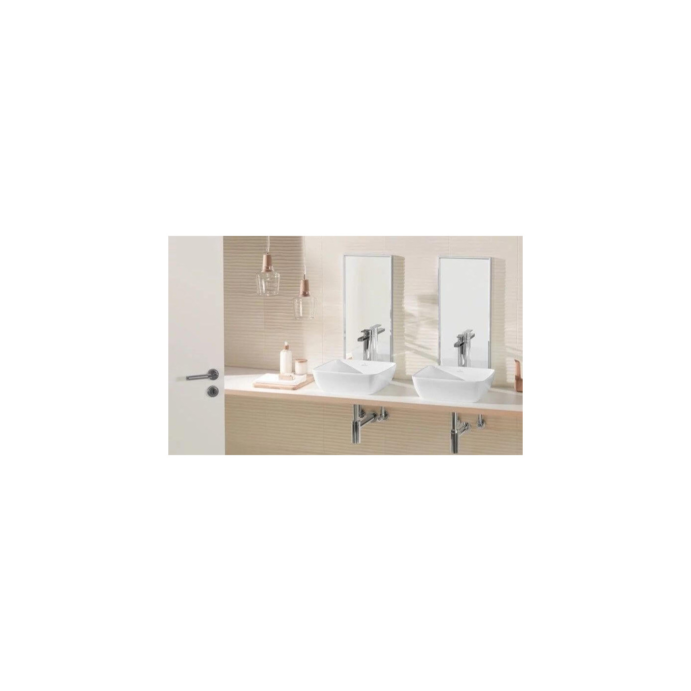 Umywalka Nablatowa Artis 410 x 410 CeramicPlus Weiss Alpin 417841R1 Villeroy&Boch