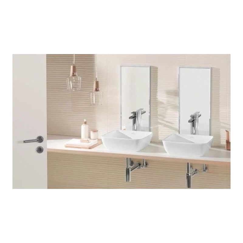 Umywalka Nablatowa Artis 410 x 410 CeramicPlus Weiss Alpin 417841R1 Villeroy&Boch