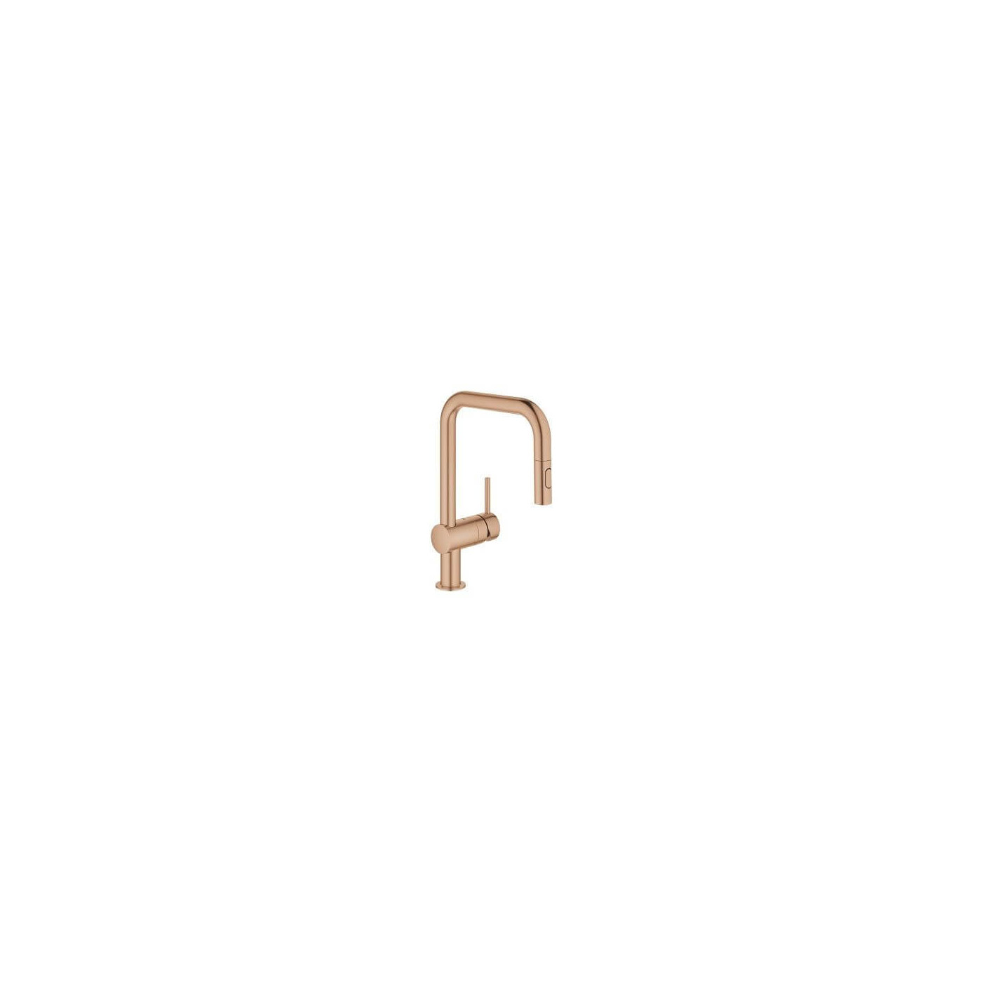 Jednouchwytowa Bateria Zlewozmywakowa Minta Brushed Warm Sunset 32322DL2 Grohe