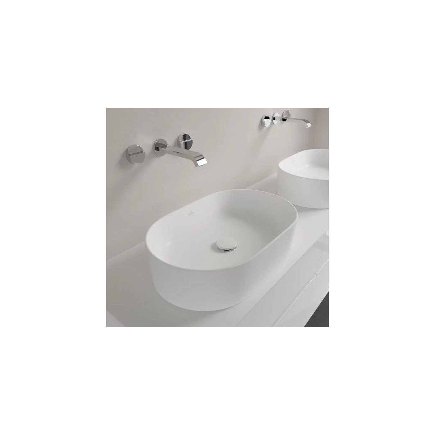 Umywalka Nablatowa Collaro 56x36 Weiss Alpin CeramicPlus 4A1956R1 Villeroy&Boch