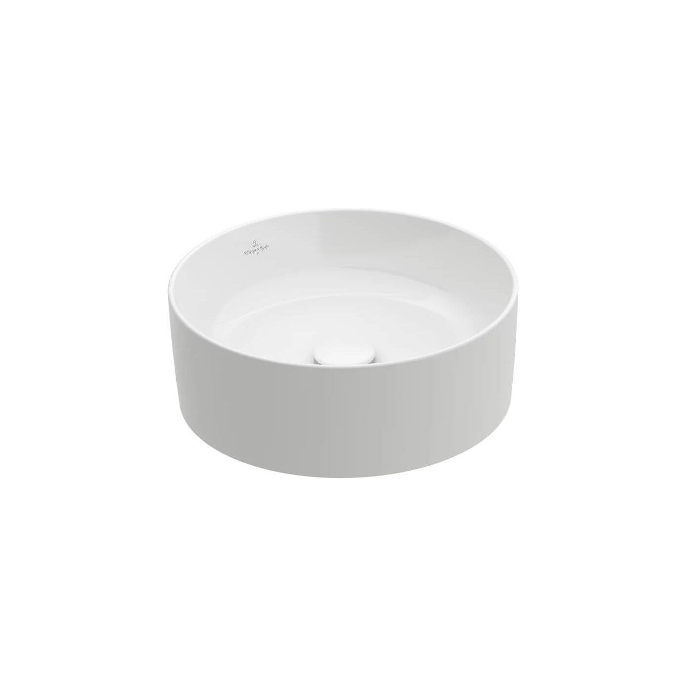 Umywalka Nablatowa Collaro 40x40 CeramicPlus Weiss Alpin 4A1840R1 Villeroy&Boch