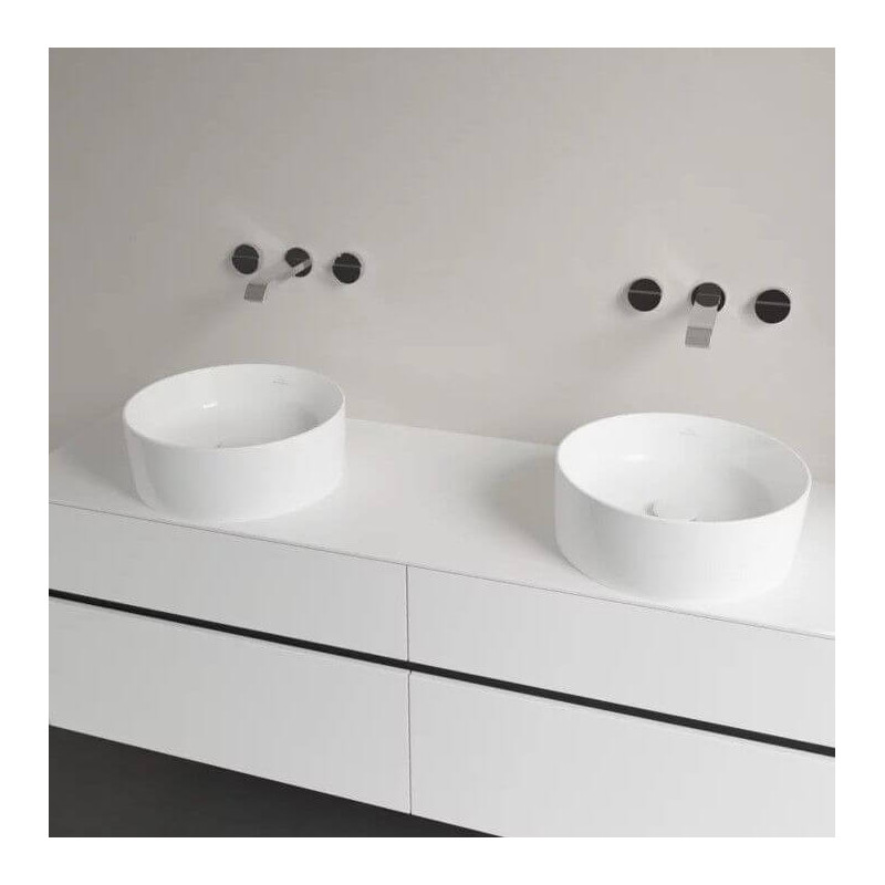 Umywalka Nablatowa Collaro 40x40 CeramicPlus Weiss Alpin 4A1840R1 Villeroy&Boch