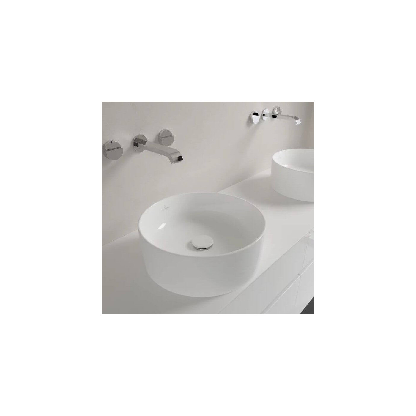Umywalka Nablatowa Collaro 40x40 CeramicPlus Weiss Alpin 4A1840R1 Villeroy&Boch