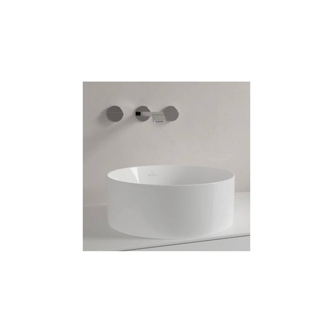 Umywalka Nablatowa Collaro 40x40 CeramicPlus Weiss Alpin 4A1840R1 Villeroy&Boch