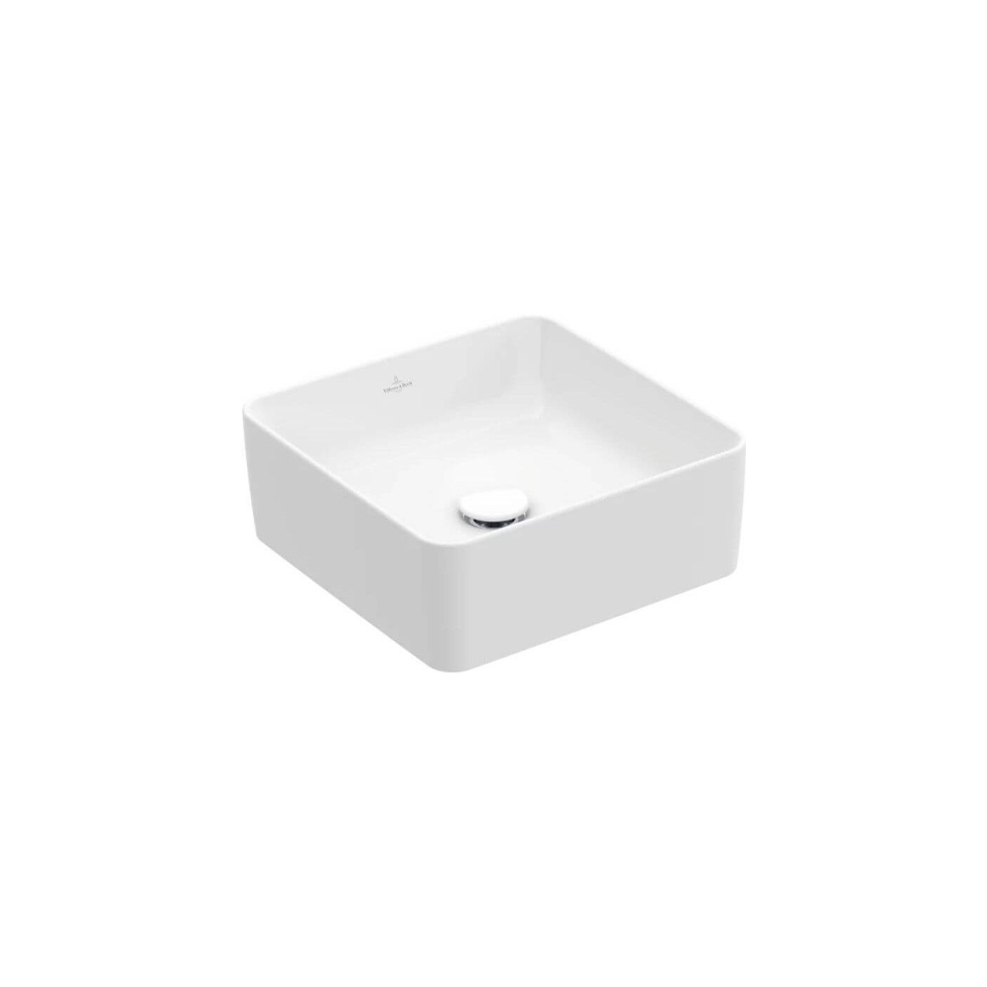 Umywalka Nablatowa Collaro 38x38 CeramicPlus Weiss Alpin 4A2138R1 Villeroy&Boch