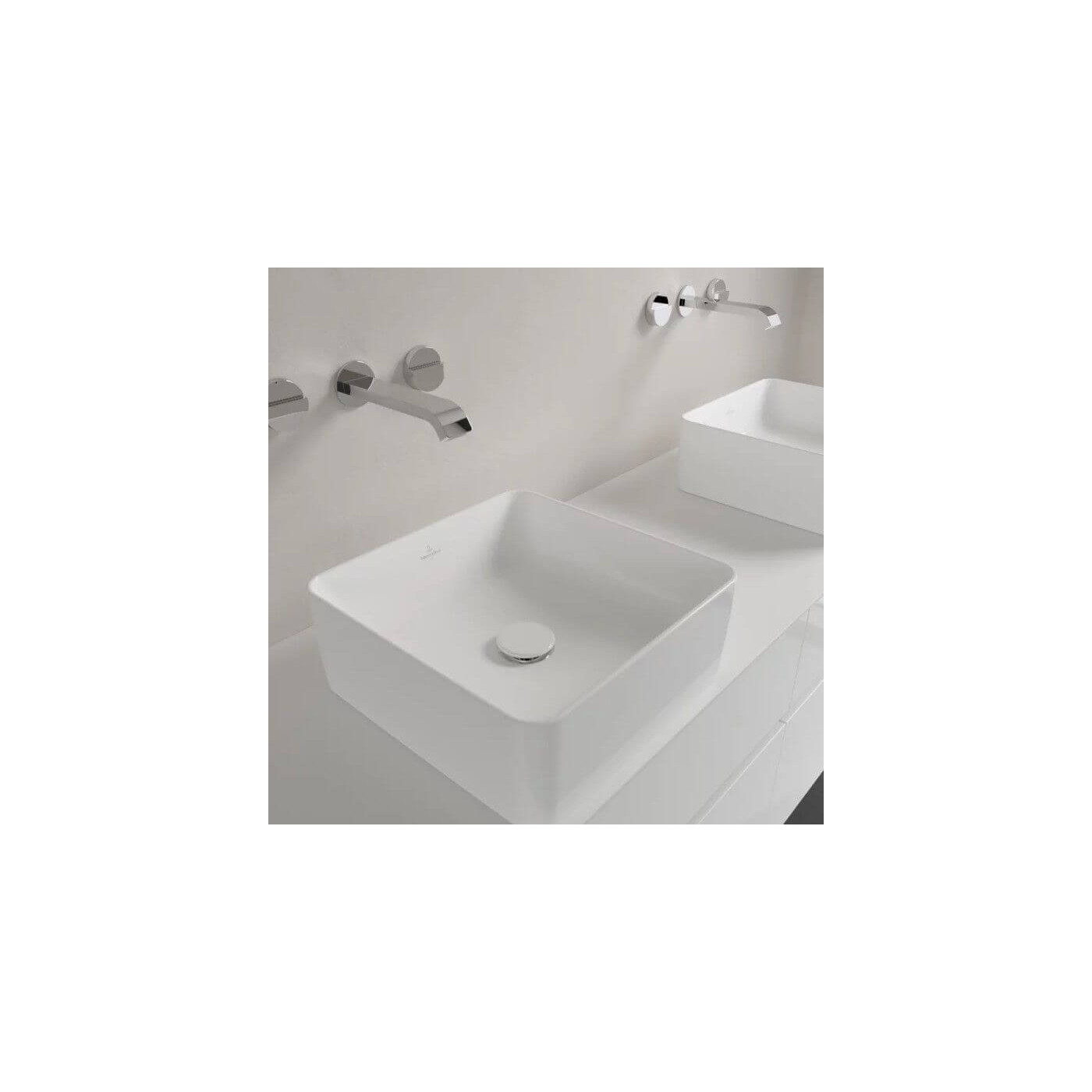 Umywalka Nablatowa Collaro 38x38 CeramicPlus Weiss Alpin 4A2138R1 Villeroy&Boch