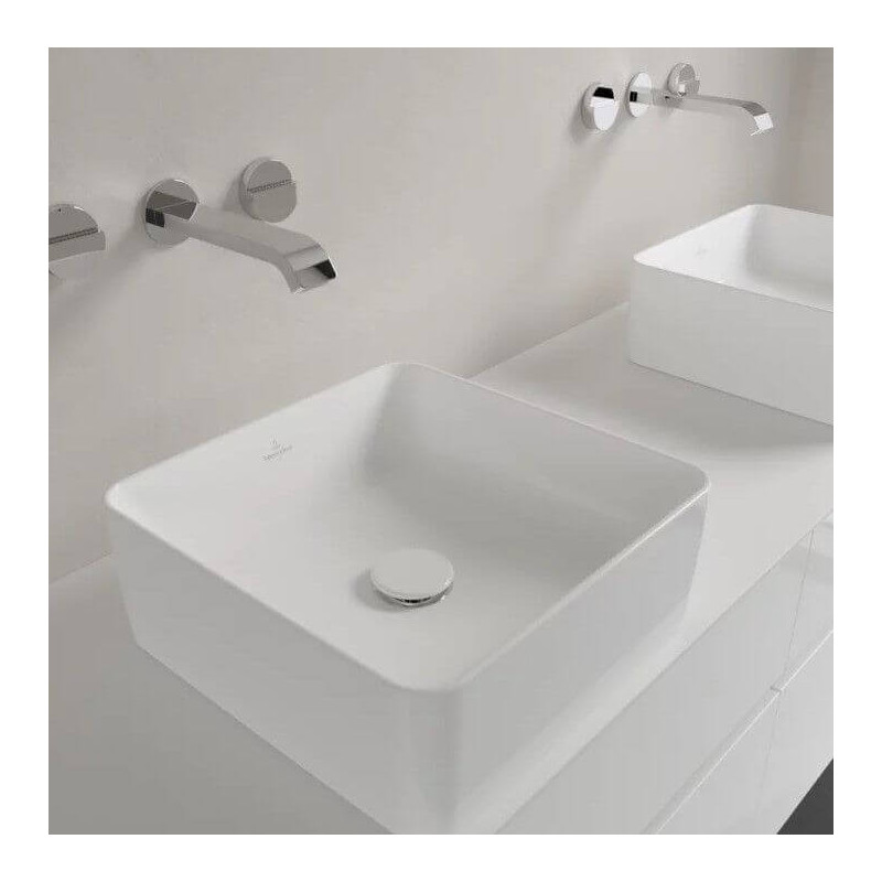 Umywalka Nablatowa Collaro 38x38 CeramicPlus Weiss Alpin 4A2138R1 Villeroy&Boch