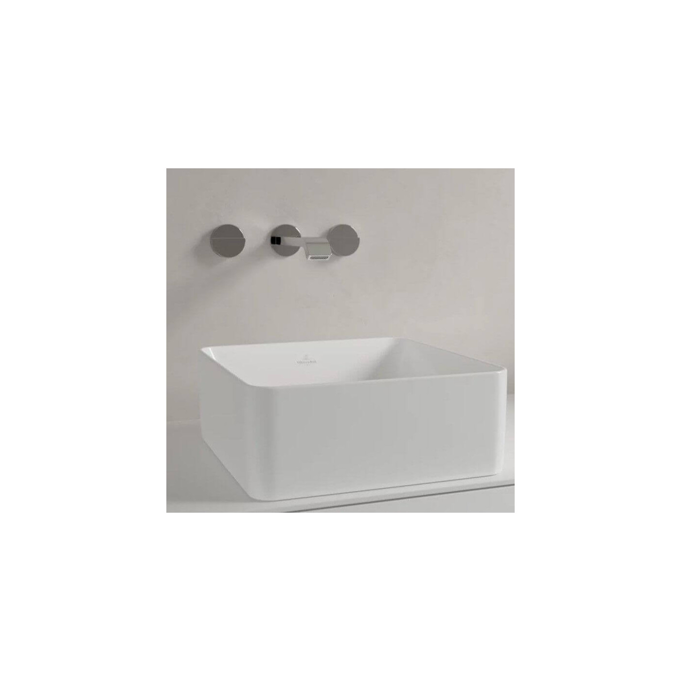 Umywalka Nablatowa Collaro 38x38 CeramicPlus Weiss Alpin 4A2138R1 Villeroy&Boch