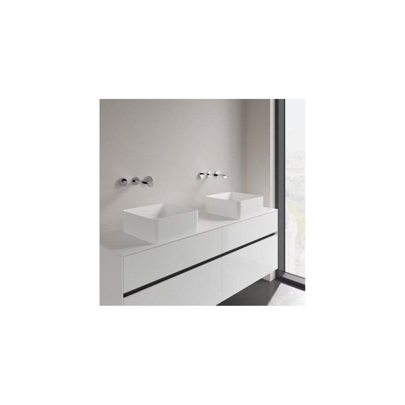 Umywalka Nablatowa Collaro 38x38 CeramicPlus Weiss Alpin 4A2138R1 Villeroy&Boch