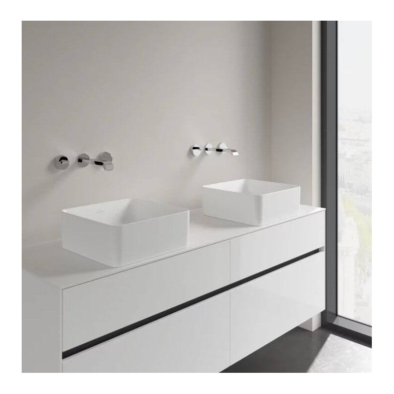 Umywalka Nablatowa Collaro 38x38 CeramicPlus Weiss Alpin 4A2138R1 Villeroy&Boch