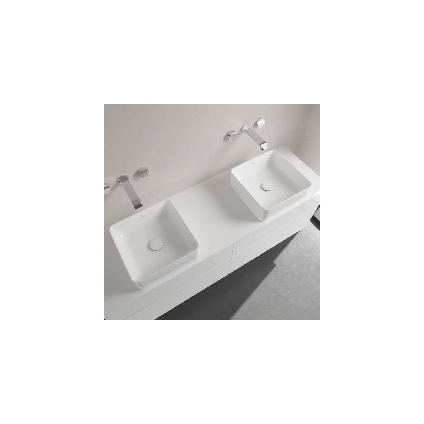 Umywalka Nablatowa Collaro 38x38 CeramicPlus Weiss Alpin 4A2138R1 Villeroy&Boch