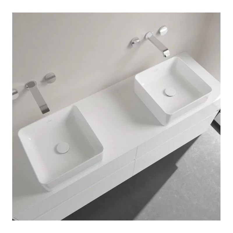 Umywalka Nablatowa Collaro 38x38 CeramicPlus Weiss Alpin 4A2138R1 Villeroy&Boch
